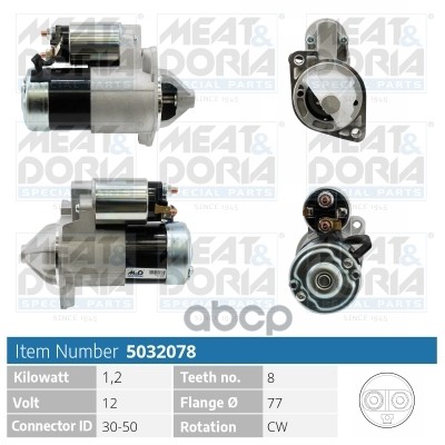 Стартер MEAT & DORIA арт. 5032078