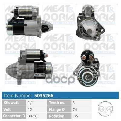 Стартер MEAT & DORIA арт. 5035266