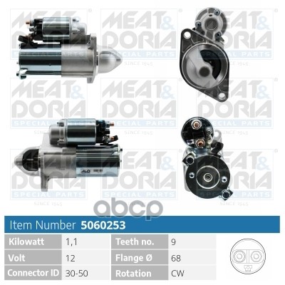 Стартер MEAT & DORIA арт. 5060253