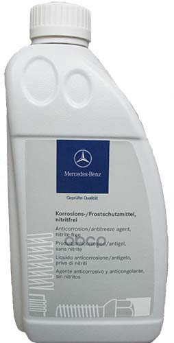 Антифриз Mercedes-Benz Korrosions-Frostschutzmittel G11 Концентрат Сине-Зеленый 1,5 Л A000 989 08 25 10 MERCEDES-BENZ арт. A0...