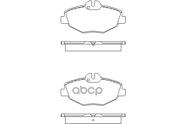 Т/колодки MERCEDES-BENZ арт. a0044208720