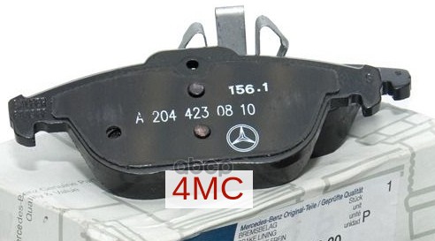 Колодки задние MERCEDES-BENZ A007 420 61 20 MERCEDES-BENZ арт. A007 420 61 20