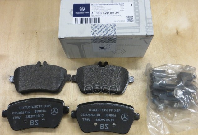 Колодки Тормозные Дисковые | Зад | MERCEDES-BENZ арт. A0084200820