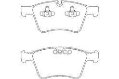 КОЛОДКИ ТОРМОЗНЫЕ ПЕРЕДНИЕ MERCEDES-BENZ арт. a1644201320