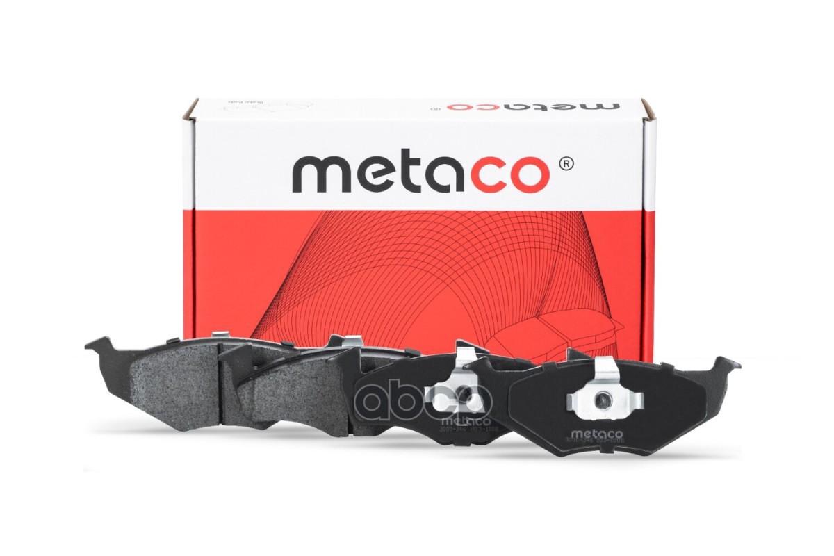 Колодки тормозные передние к-кт METACO арт. 3000346