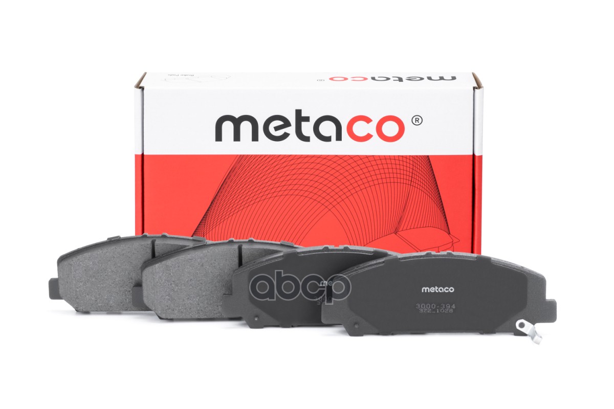 Колодки тормозные передние к-кт METACO арт. 3000394