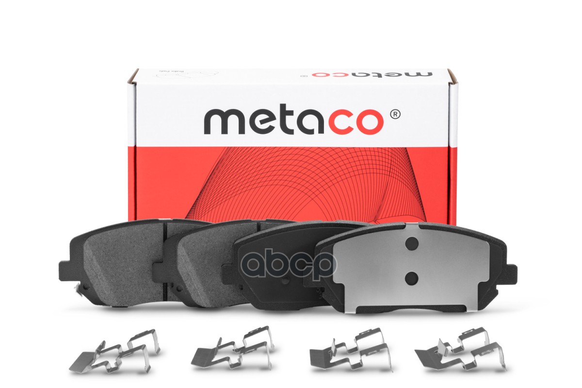 Колодки тормозные передние к-кт METACO арт. 3000552
