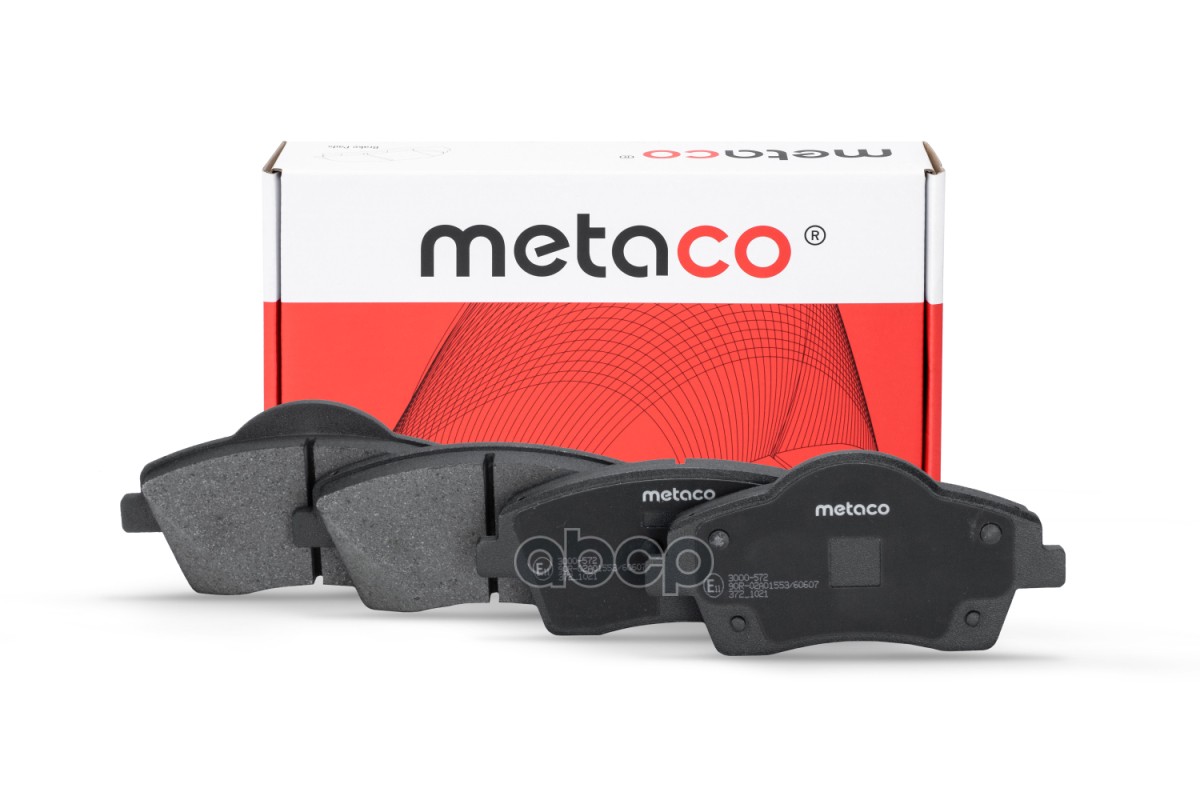 Колодки тормозные передние к-кт METACO арт. 3000572