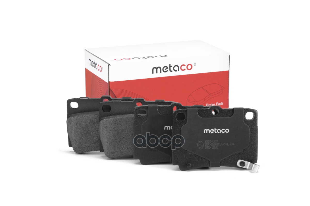 Колодки тормозные задние дисковые к-кт MITSUBISHI PAJERO SPORT 90 98> Metaco 3010-020 METACO арт. 3010-020