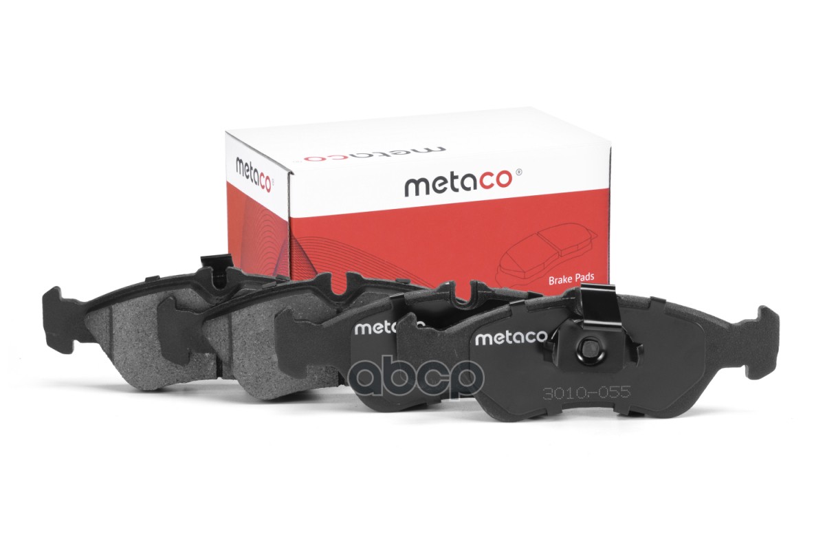 Колодки тормозные задние дисковые к-кт 3010055 METACO арт. 3010-055