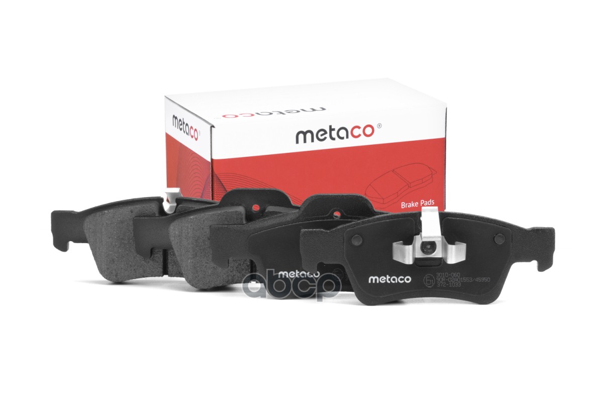 Колодки тормозные задние дисковые к-кт 3010060 METACO арт. 3010-060