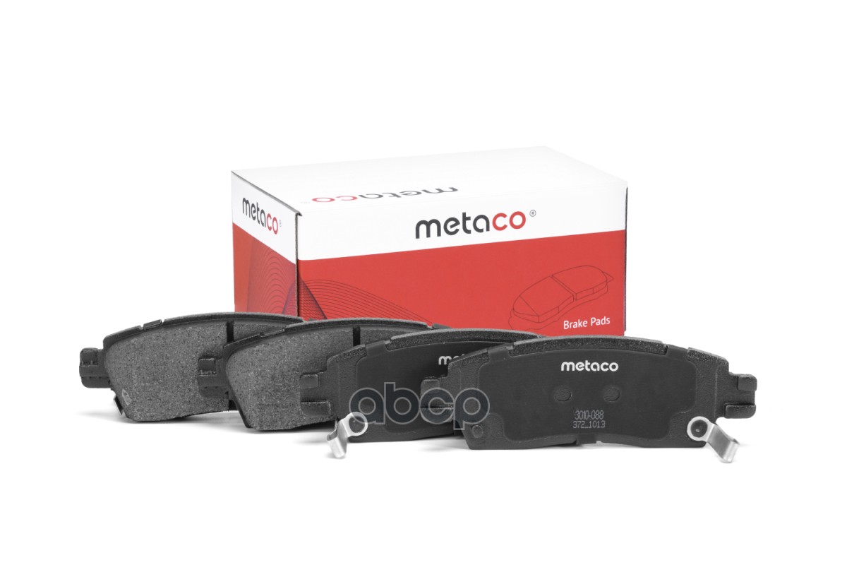 Колодки тормозные задние дисковые к-кт 3010088 METACO арт. 3010-088