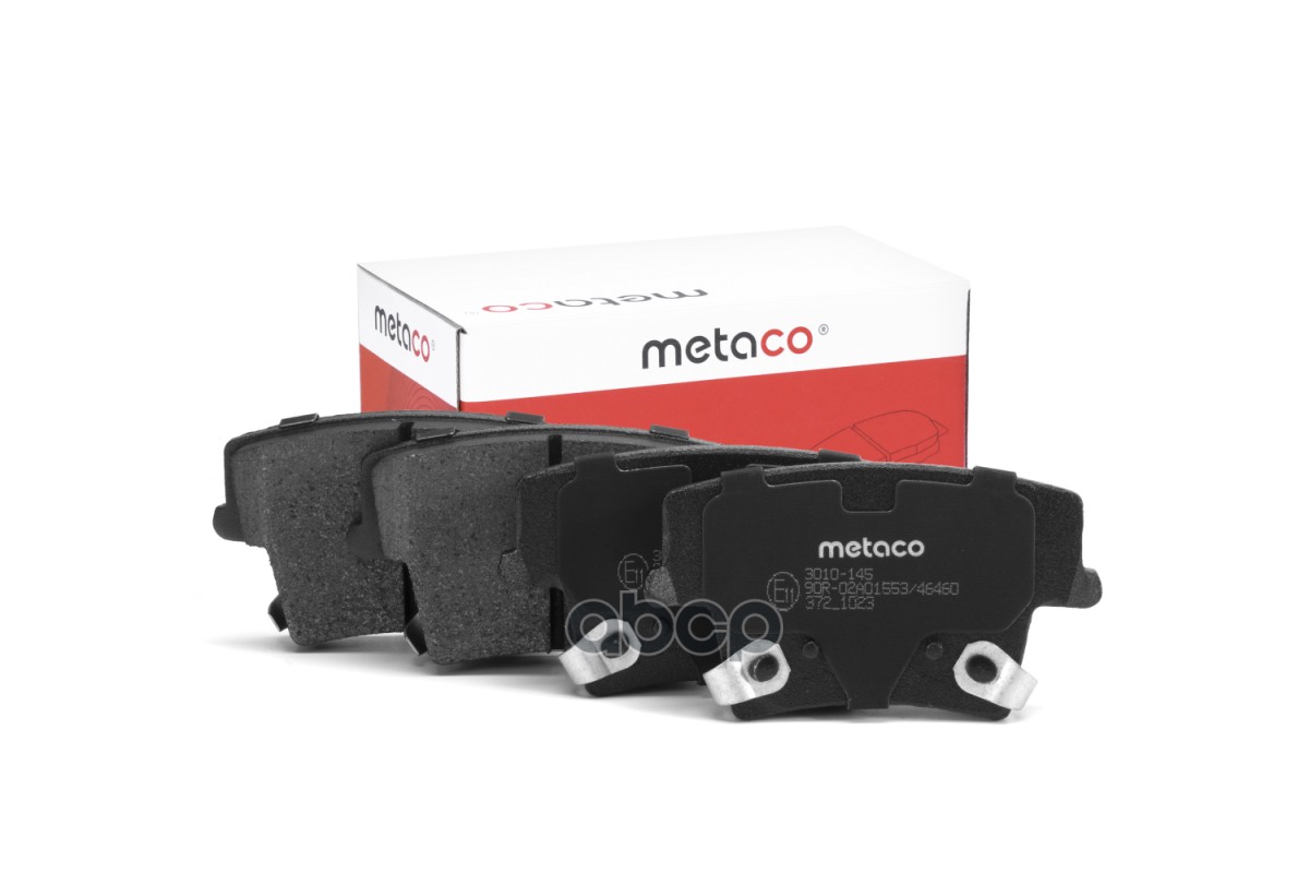 Колодки тормозные задние дисковые к-кт METACO арт. 3010145
