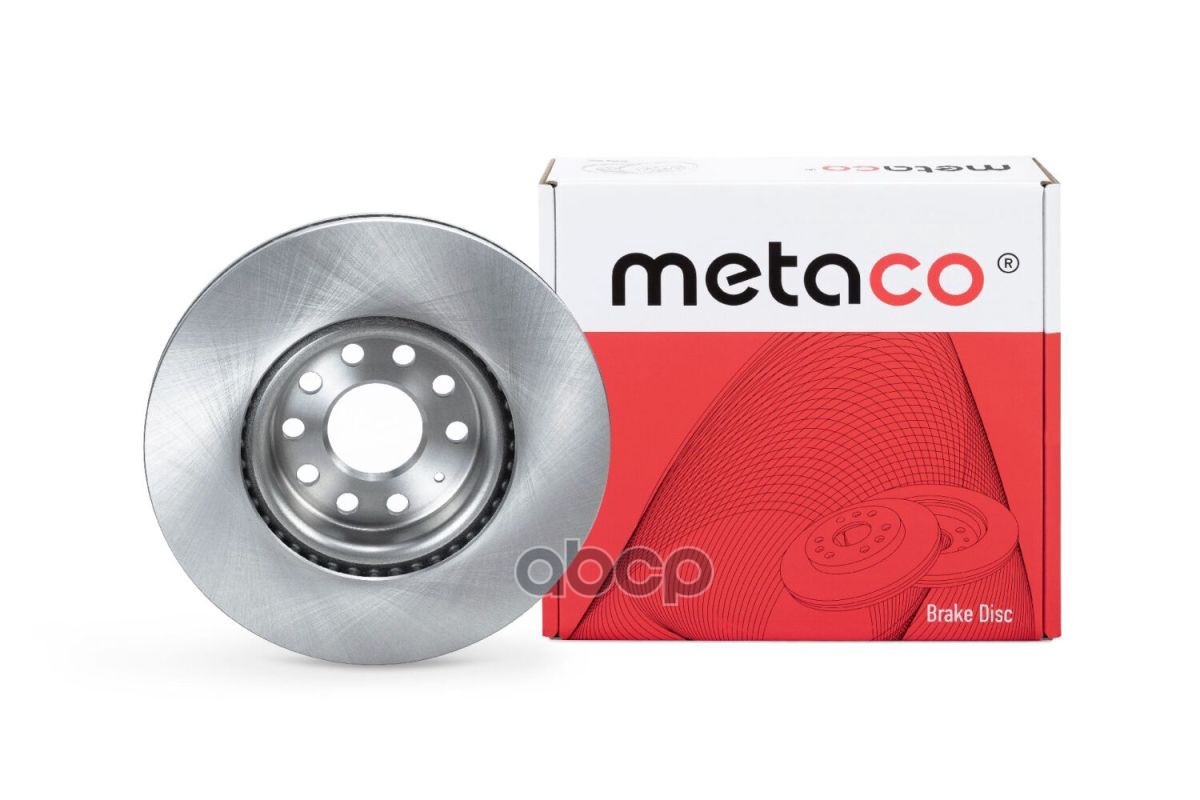 Диск тормозной передний вентилируемый 3050016 METACO арт. 3050-016