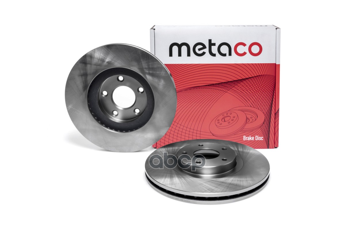 Диск тормозной передний вентилируемый 3050077 METACO арт. 3050-077