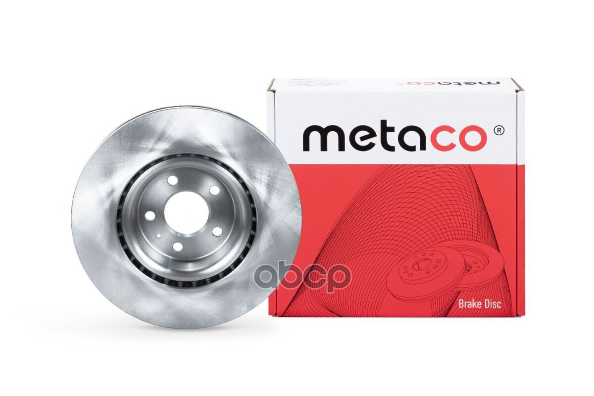 Диск тормозной передний вентилируемый METACO арт. 3050-257