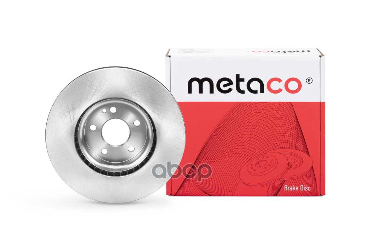 Диск тормозной передний вентилируемый METACO арт. 3050-395