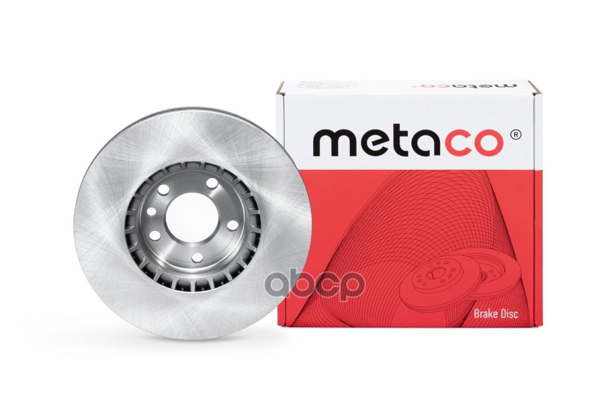 Диск тормозной передний вентилируемый METACO арт. 3050-396