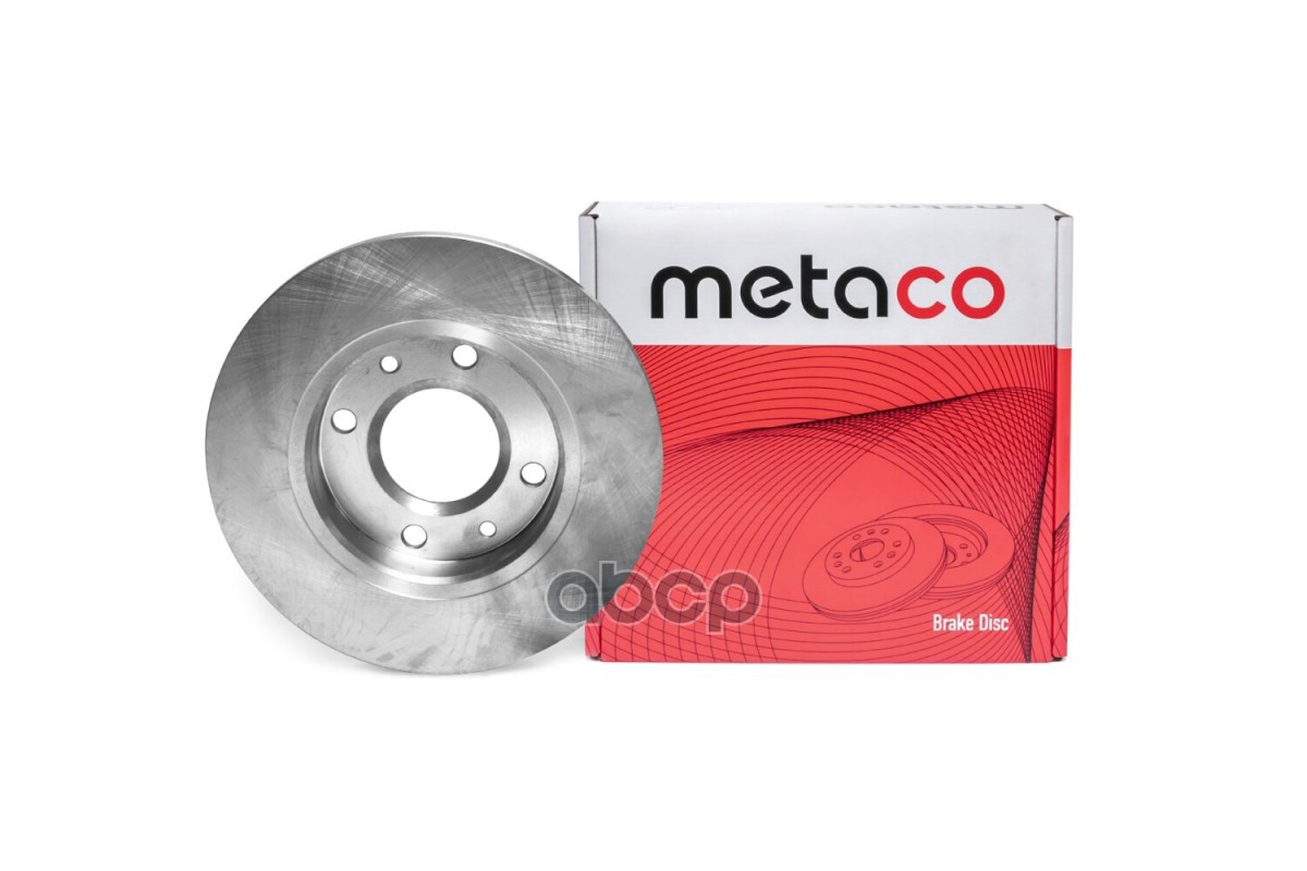 Диск тормозной передний не вентилируемый METACO арт. 3100-005