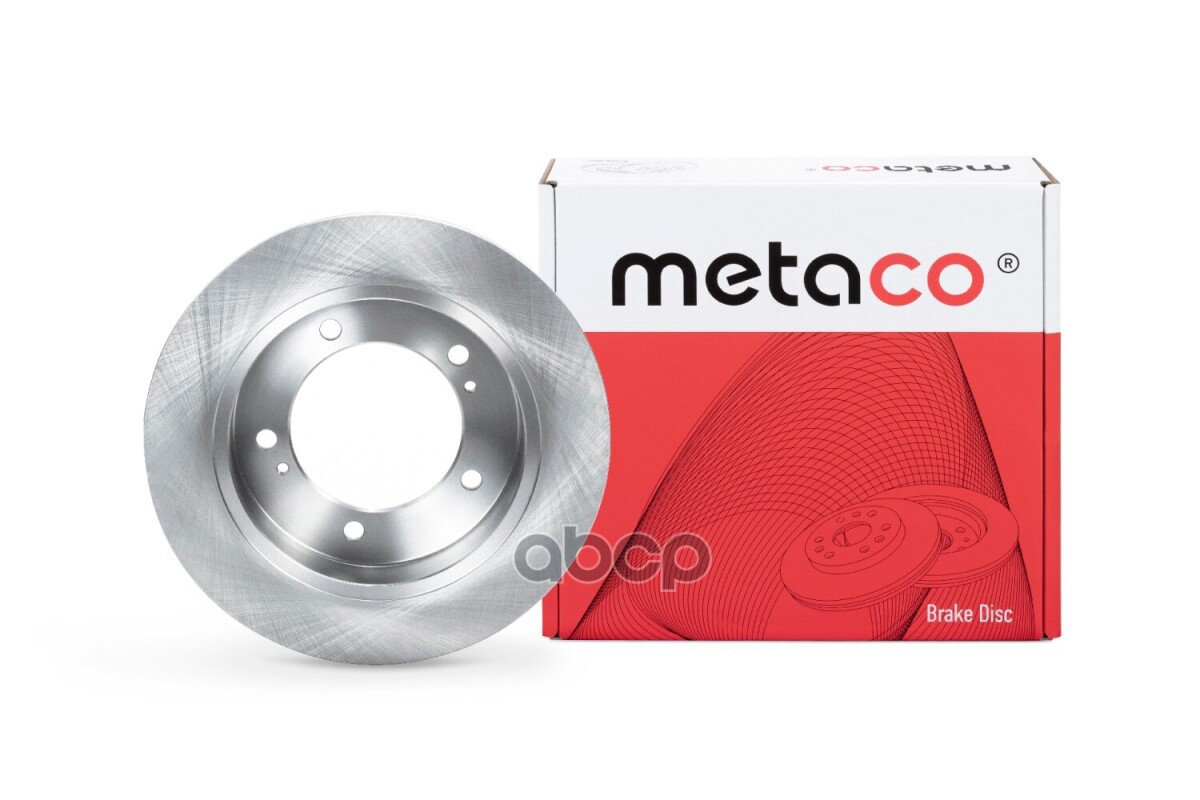 Диск тормозной передний не вентилируемый 3100015 METACO арт. 3100-015