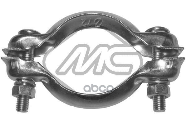 Хомут Глушителя D=72Mm METALCAUCHO арт. 04275