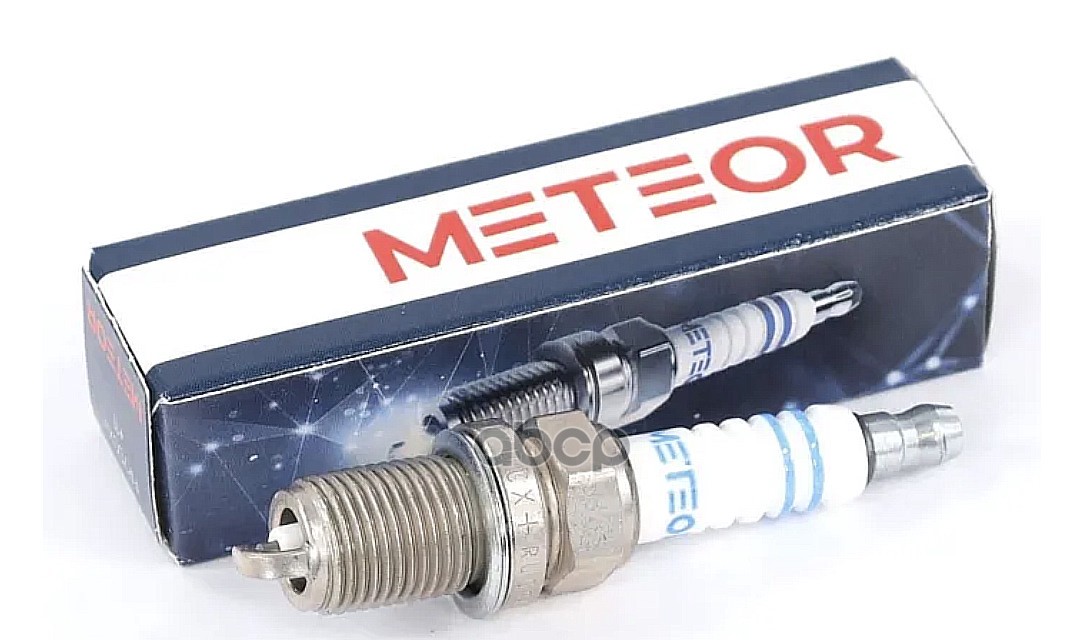 Свеча зажигания METEOR blue line (WR7DCX+)(BOSCH 0242235707) никель-иттрий METEOR арт. sa221