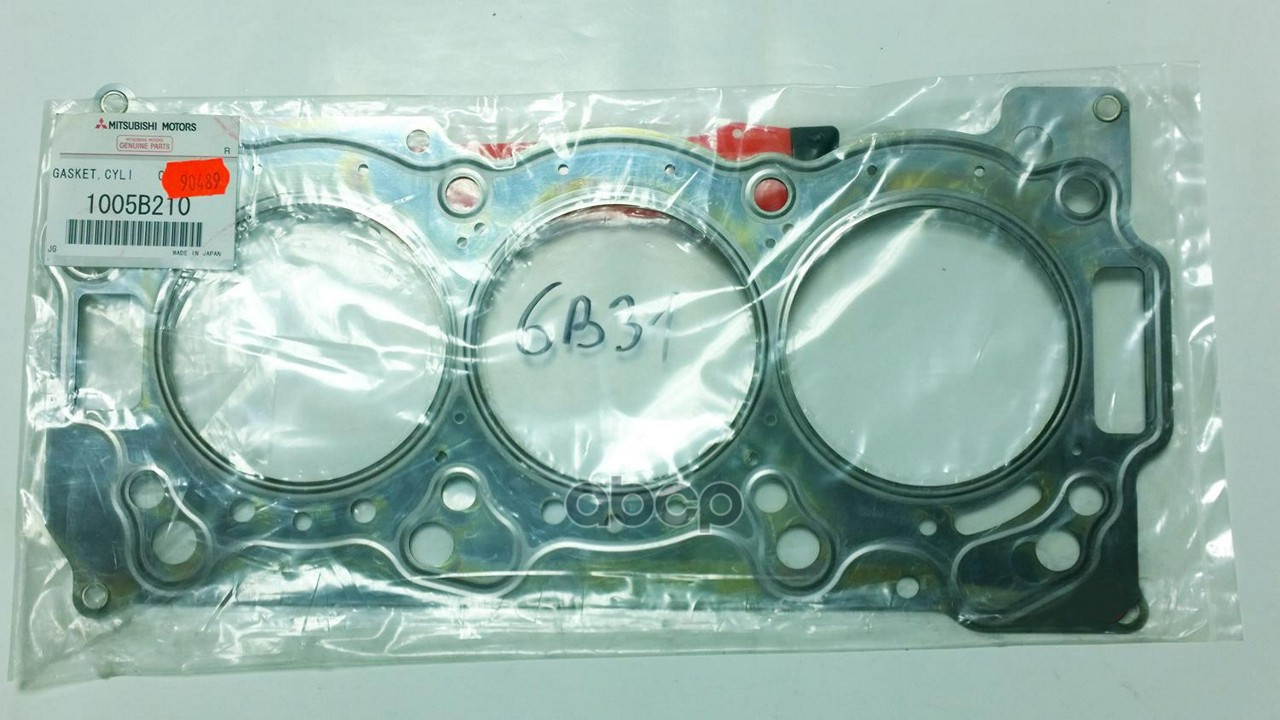 Прокладка ГБЦ MITSUBISHI OUTLANDER/PAJERO/MONTERO SPORT 6B31 3.0 V6 09- (LH=RH) MITSUBISHI арт. 1005B210