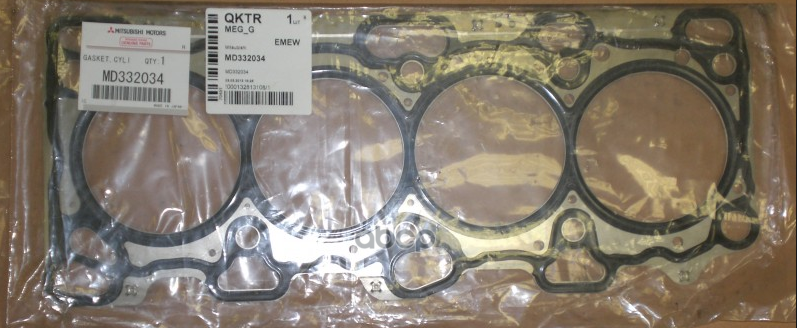 Прокладка ГБЦ MITSUBISHI Galant 96-03/Outlander I mot.2,0L 16V MITSUBISHI MD332034 MITSUBISHI арт. MD332034