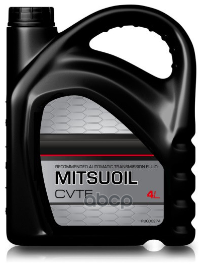 Масло трансмиссионное синтетическое CVTF ECO J4 RU 4л MITSUBISHI арт. RU000274