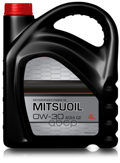 Масло Моторное Синтетическое 0W30 Sn, C2 4Л MITSUBISHI арт. RU000331