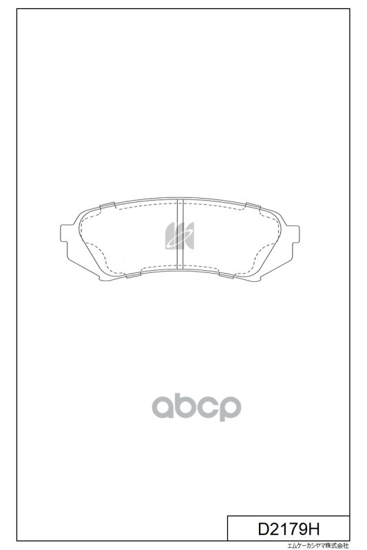 Колодки торм. дисковые задн.TOYOTA LAND CRUISER 100 98-07,LEXUS LX470 98-07 D2179H MK KASHIYAMA арт. D2179H