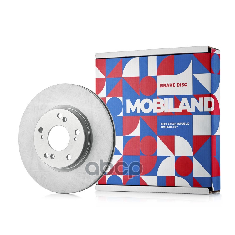 Диск тормозной передний вентилируемый D282мм HONDA ACCORD VII (CL, CN), CR-V II (RD_) MOBILAND арт. 416109601