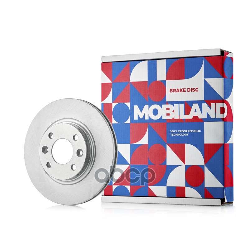 Диск Тормозной Передний Вентилируемый D258мм Renault Logan (L8_) MOBILAND арт. 416110271