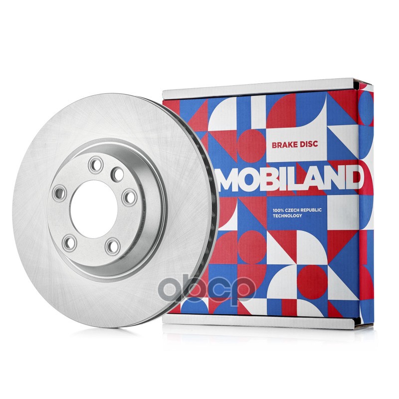Диск тормозной передний левый вентилируемый D349,7мм VOLKSWAGEN TOUAREG (7LA, 7L6, 7L7) MOBILAND арт. 416119911