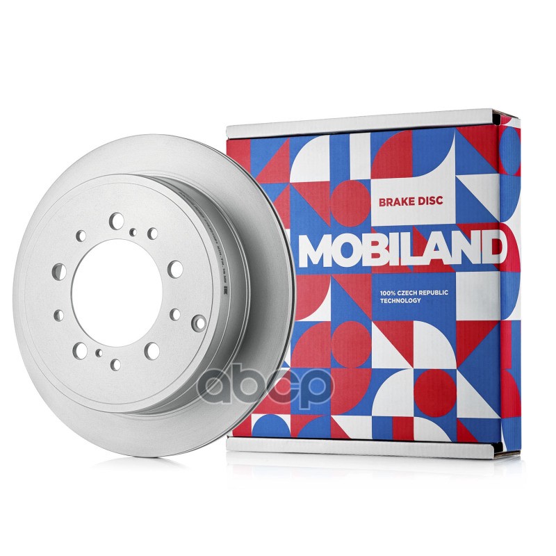 Диск тормозной задний вентилируемый D345мм для а/м TOYOTA LAND CRUISER 200 (_J2_) 416201051 MOBILAND арт. 416201051