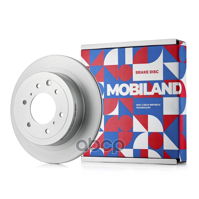 Диск тормозной задний вентилируемый D331,8мм MITSUBISHI PAJERO (V8_W, V9_W) MOBILAND арт. 416201181