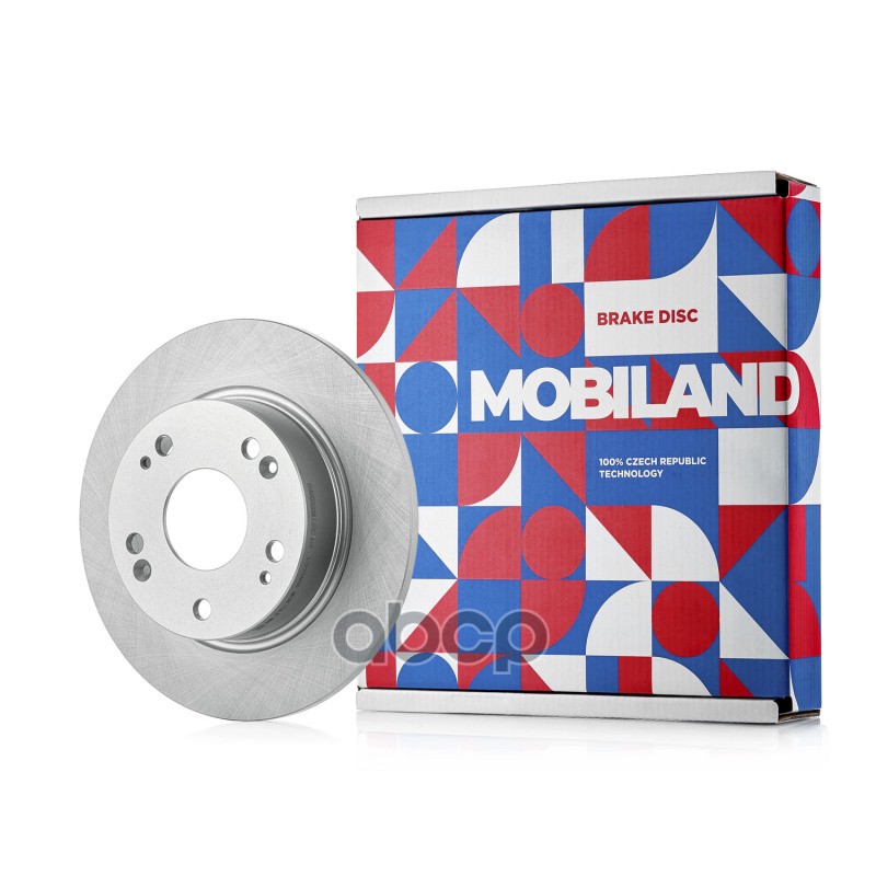 Диск тормозной задний невентилируемый D260мм HONDA ACCORD VII (CL, CN) MOBILAND арт. 416208980