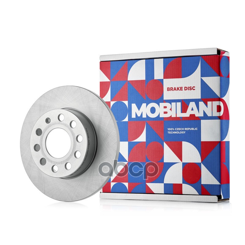 Диск тормозной задний невентилируемый D256мм VOLKSWAGEN GOLF VI (5K1) MOBILAND арт. 416209160