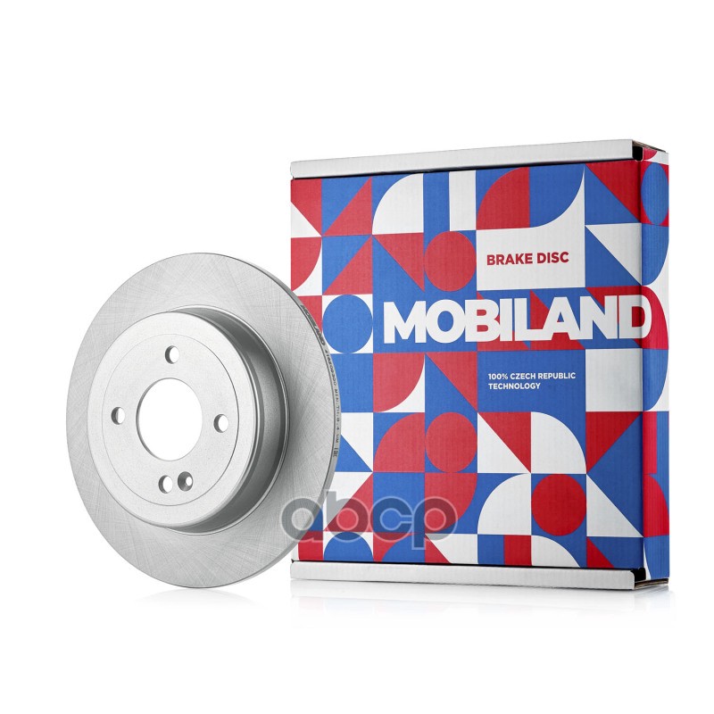 Диск тормозной задний невентилируемый D262мм для а/м HYUNDAI SOLARIS I (RB) KIA RIO III (UB) 416209300 MOBILAND арт. 416209300