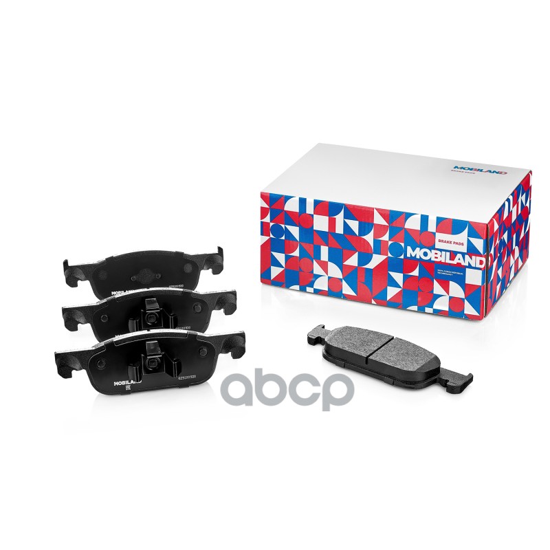 Колодки тормозные дисковые передние (4 шт.) с п/шум. пласт. для а/м RENAULT LOGAN/STEPWAY II (L8_), LADA XRAY (GAB_) 42910093...