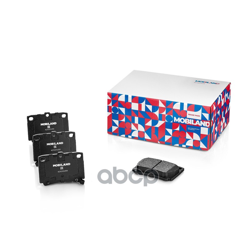 Тормозные колодки дисковые 429200250 MOBILAND арт. 429200250