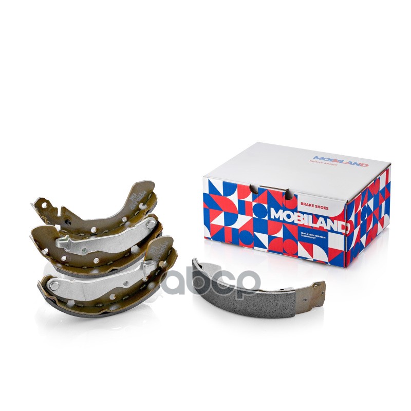 Колодки тормозные барабанные (4 шт.) CHEVROLET AVEO седан (T200), AVEO седан (T250, T255) (200x36) MOBILAND арт. 431201450