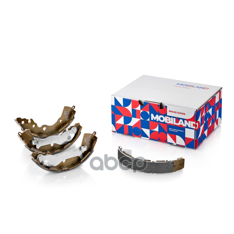 Колодки тормозные барабанные (4 шт.) KIA RIO II (JB); HYUNDAI ACCENT III седан (MC) (203x32) MOBILAND арт. 431201880