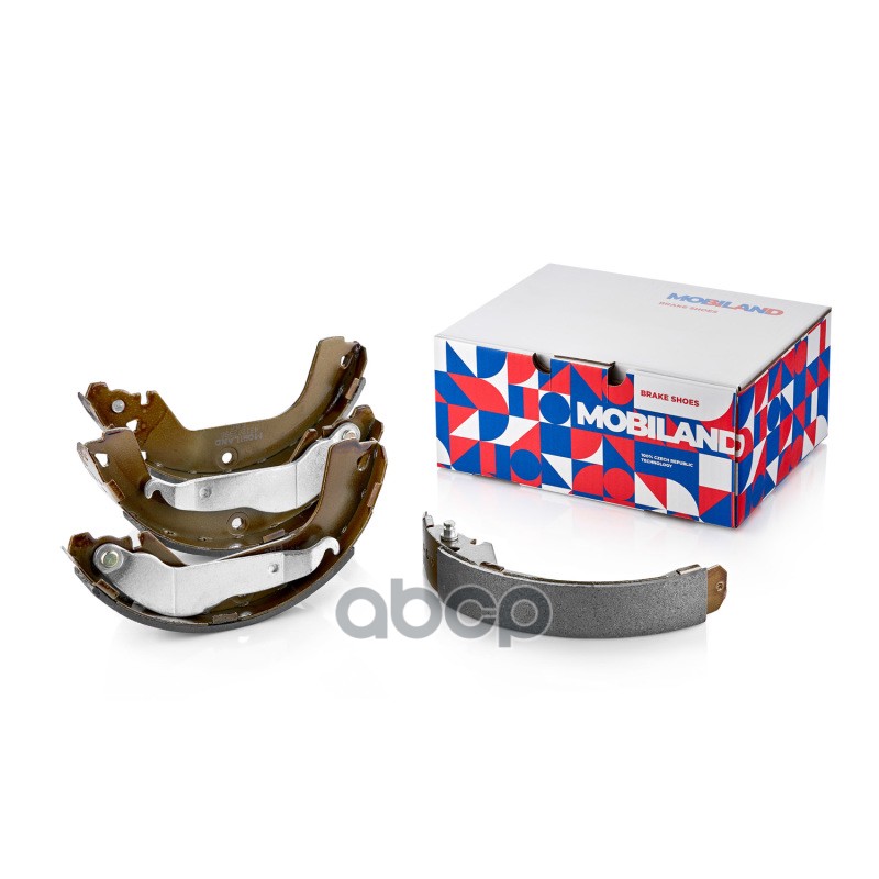 Колодки тормозные барабанные (4 шт.) для а/м CHEVROLET CRUZE (J300) (254x41) 431202990 MOBILAND арт. 431202990