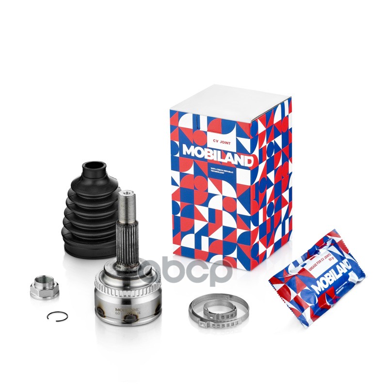 ШРУС наружный передний [с кольцом ABS] TOYOTA COROLLA (_E12_) | COROLLA / ALLEX, COROLLA Mobiland 603100251 MOBILAND арт. 603...