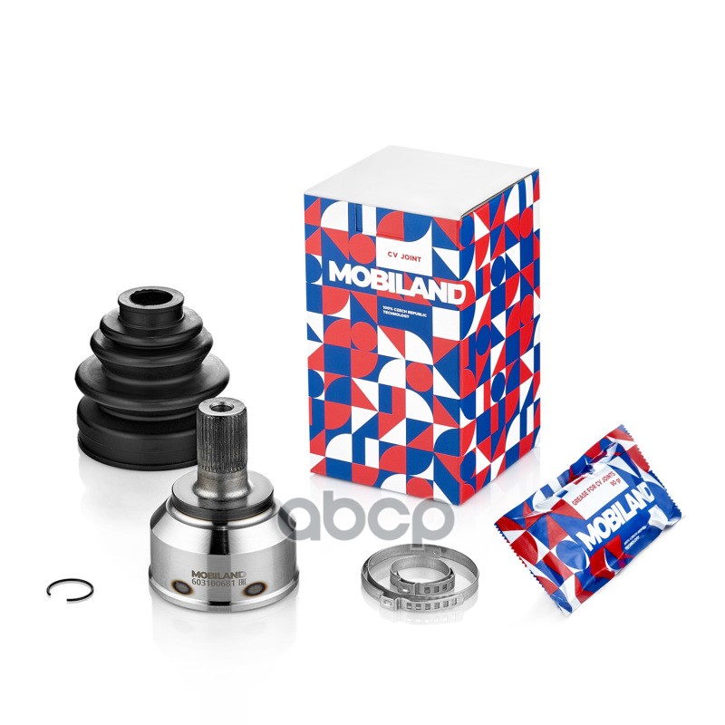 ШРУС наружный передний MAZDA 3 (BK), 3 седан (BK) [без кольца ABS; 24/36 зуб.] MOBILAND арт. 603100681