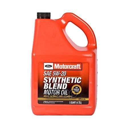 MOTORCRAFT Масло Моторное Ford Motorcraft Premium Synthetic Blend Sae 5W-20 (4.73 Л)