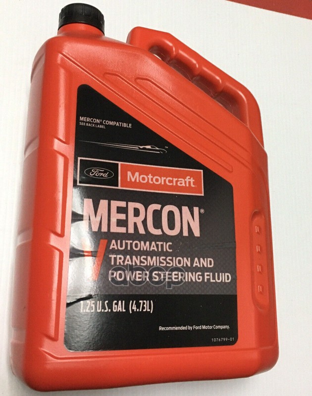 Масло трансмиссионное MOTORCRAFT MERCON-V ATF синтетическое 4,73 л XT-5-5Q3M MOTORCRAFT арт. XT-5-5Q3M