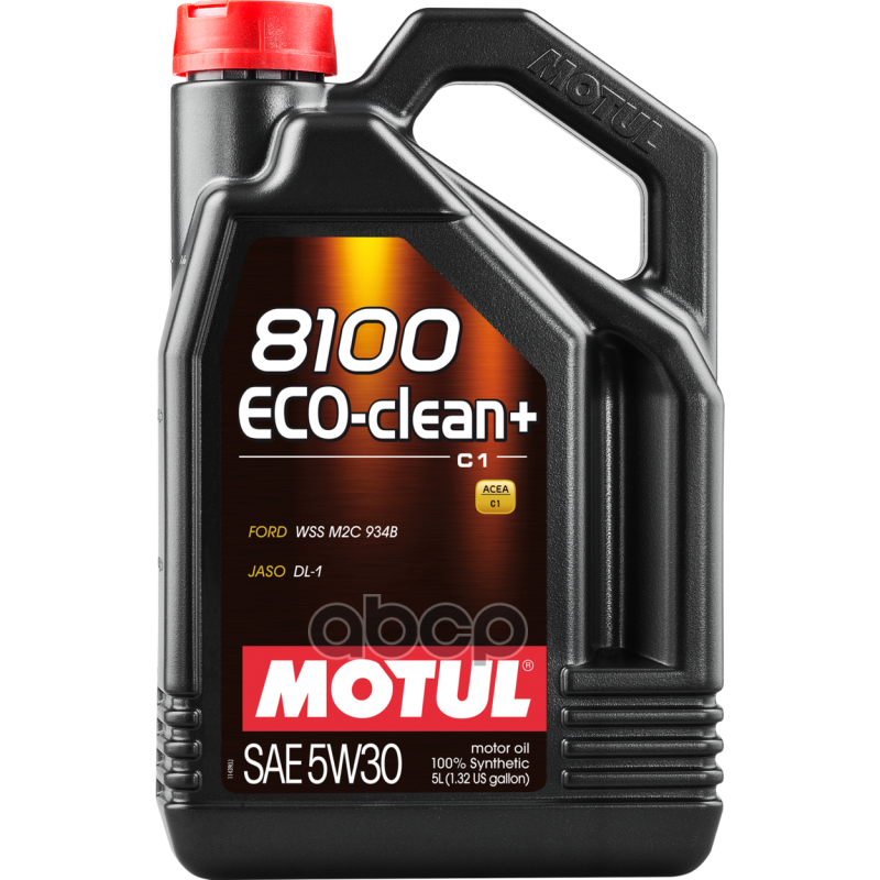 MOTUL 5W-30 5L 8100 Eco-Clean+ Масло Моторное Синтетическое