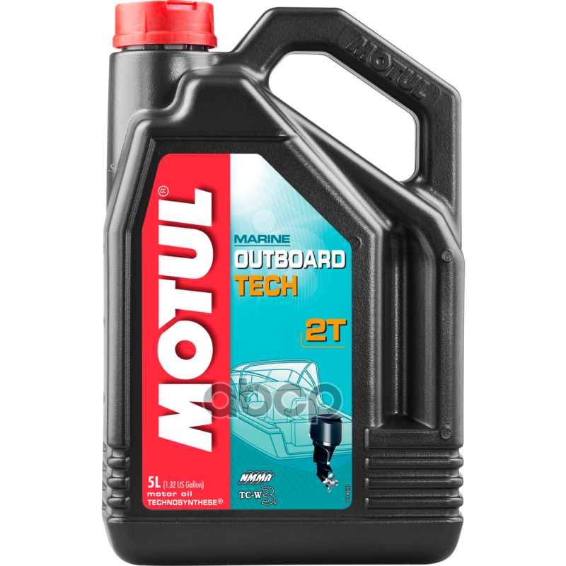 5L Outboard Tech 2T Моторное Масло MOTUL арт. 101728